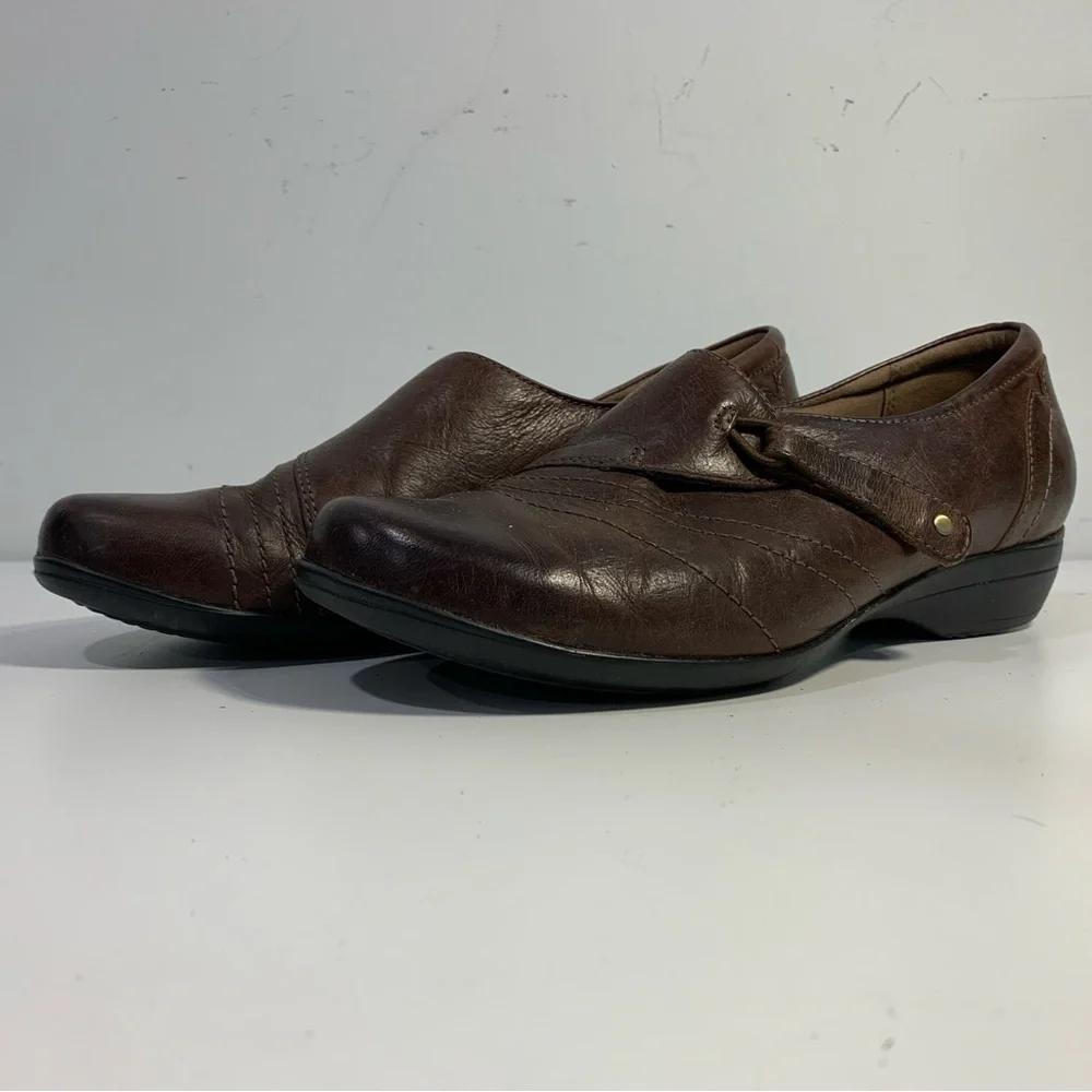 Dansko Franny Women's Slip On Loafers Comfort Shoes Size EU 37 US6 Leather Brown - Picture 6 of 14